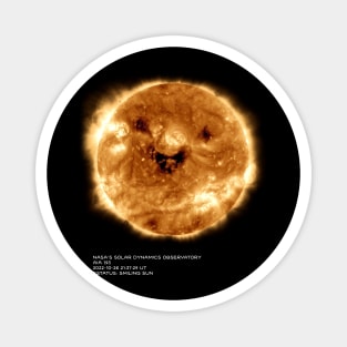 Smiling Sun Nasa's Solar Dynamics Observatory Magnet